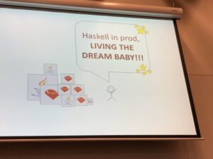 Anti-pattern: developers sneaking FP in under the rug. If you don't take the team on the journey with you, it'll generate hard feelings, be difficult to maintain, and it's unprofessional. #yow17 @KenScambler https://t.co/CNqBpotSlB