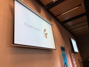 Great crowd excited to learn about the @CochlearGlobal System 7 project from @adamphosho and @mark_sabbatical! #yow17 https://t.co/sV5V0f3hJZ