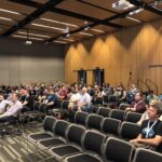 Great crowd excited to learn about the @CochlearGlobal System 7 project from @adamphosho and @mark_sabbatical! #yow17 https://t.co/sV5V0f3hJZ