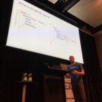 Ondrej knows his audience. He's showing an example of GraphQL using Game of Thrones. 😂 #yow17 https://t.co/QqvYD9GPt6