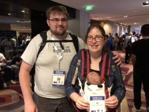 Was honoured to meet little Ada, our youngest #yow17 attendee at one month old!! ❤️ to parents @sir_tilbrook and Julia. https://t.co/7bFulfx5Le