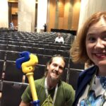 Was excited to run into @amorphic this morning and grab a selfie with the #pythonicstaffofenlightenment. And guess what? You can order your own!! @enstaved #yow17 https://t.co/tP4v04p7qy