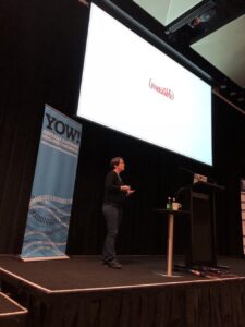 What are the characteristics of an irresistible problem - one you just *have* to solve - versus one that's merely annoying? @kytrinyx starts her talk with this philosophical question... #yow17 https://t.co/NzgFzBAuoU