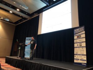 Velocity isn't just speed; it's a VECTOR. It means going fast in a direction. (@davidhussman once asked @KentBeck: "What's it like to have started something that so many people have gotten wrong?") #yow17 https://t.co/F2w3WkZFH4