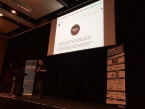 Sad you missed out on @davidhussman's talk? Check out https://t.co/cmfx3xem4s. #yow17 https://t.co/ZKaZzKXZUO