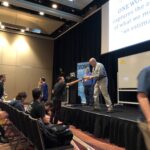 Audience participation as @WoodyZuill asks us for the ONE WORD that captures the essence of "an estimate." Post-Its everywhere! #yow17 #noestimates https://t.co/j3MlisyctF