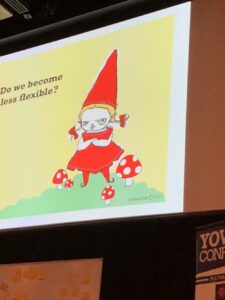 This little girl is my spirit animal right now. 😂 @WoodyZuill @badbirdsart #yow17 https://t.co/LiuPIBFqPw