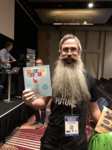 Yay! @sqlprequel managed to find the first @hellorubyworld book at @abbeysbookshop! #yow17 https://t.co/PubByVweNa