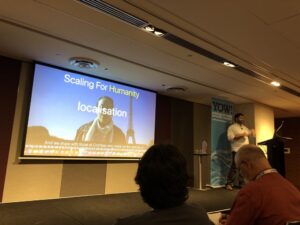 A useful tool for internationalising your app is auto-generation of screenshots. We used this at @canva too. Handy for i18n, but also great for marketing and QA! #yow17 @xerxesb https://t.co/eAWV9wVpjb