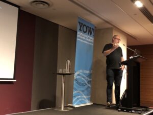 Ha! Was just arguing during the lunch break that a "conference app" is becoming the new "To Do list" when it comes to sample apps. And now @joshprice is using meet up and talks in his GraphQL example! #yow17 https://t.co/6w4cgPyX0x