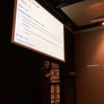 Massive crowd for @mamund's talk! He's starting by talking about breaking changes and the principles needed to ensure forwards and backwards compatibility. #yow17 https://t.co/JSny51DVbW