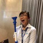 Hail @melissa_loh Stormborn of the House @yow_conf, First of Her Name, the Untweeted, Queen of the Volunteers and the YOW Staff, Khaleesi of the Great Conference Room, Breaker of Lanyards, and Mother of Twitter! #yow17 (Thanks @enstaved...) https://t.co/gDP2zvGWwI