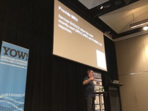 Be kind to machines. Make sure your APIs return the most recently used links and forms in responses. Cuts down on network traffic and saves having to traverse multiple levels with every request. @mamund #yow17 https://t.co/5zKfnGwgJ8