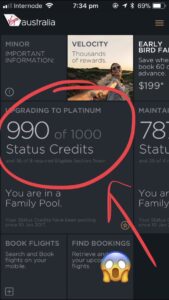 I am a measly TEN points from Platinum. 😭 Any chance of a Christmas miracle, @VirginAustralia?? 🙏🎅 https://t.co/HD1ehWJ3hq