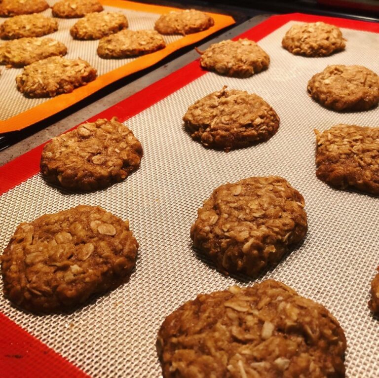 My whinging and pouting all day finally paid off!! 🍪 #anzacbiscuits