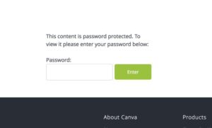 @canva Bug report! Diversity and Inclusion policy page is password protected. https://t.co/809PLjcbCf