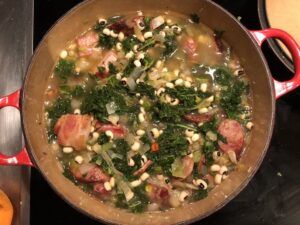 Lucky Foods for New Year’s Day - including the recipe for the excellent black-eyed peas, kale, and pork stew that I made! https://t.co/NZKmnsKC3e https://t.co/fwwhAVRtIt