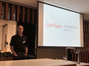 Scored a last minute spot at #techsharesydney tonight to learn about Kafka from @matt_howlett from @confluentinc! Thanks @ING_Aust for hosting. https://t.co/iDAt805SBn