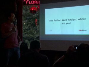 Second talk: Jakub from @datalicious talking about the Perfect Web Analyst. There's huge demand right now but it's hard to find the right people. #wawsydney https://t.co/AmsIwVe2wh