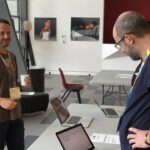 The Art + Tech exhibition is happening on the balcony behind the Great Hall! 🖼️❤️💻 #lca2018 https://t.co/83wtYZNw5b