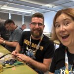 Many thanks to @Techman_83 for coaching me through my second ever attempt at soldering this morning! I'm getting better. ☺️ #lca2018 https://t.co/iiTAsdXVEI