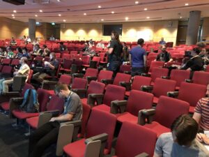 People! Turning up for the thing I still can't quite believe is happening! 🖼️❤️💻 #artandtech #lca2018 https://t.co/EZtvqT3FCm