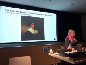 BTW - there's a fantastic Rembrandt exhibition happening at the Art Gallery of NSW right now. I saw it last weekend, and I thought about this project. @minxdragon #artandtech #lca2018 🖼️❤️💻 https://t.co/3b4wO3EdgF