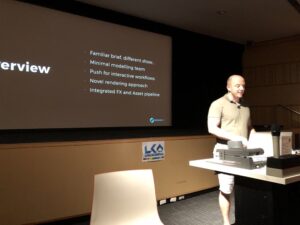 Absolutely thrilled to have Miles Green joining us today! Big crowd of folks to learn about creating digital sets for a Hollywood film... #artandtech #lca2018 🖼️❤️💻 @AnimalLogic https://t.co/X7LLUTZkT2