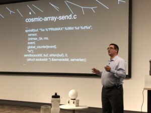 New life goal for 2018: write a program with "cosmic" in the name. ✨☄️ #lca2018 @pschulz01 https://t.co/CYUQoax0cE