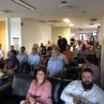 Big crowd waiting expectantly for @lightningdb's talk at @SydTechLeaders! #sydtechleaders https://t.co/eM9ecunJhY