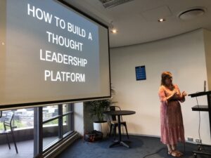 Engineers can find building a personal brand really awkward. It's not always about technical excellence at your job. Great disclaimer by @rosepowell. #sydtechleaders https://t.co/Ry3KV40jnG