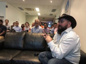 Unofficial 5th panellist @aussielunix is crushing it! Thanks for your contributions, mate. 👏 #sydtechleaders https://t.co/2QJfEb1cA9