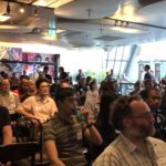 A very chill @chewxy is kicking off the first #sypy of 2018 with a nice crowd at @OptiverAsiaPac! https://t.co/PeK26BQ8eX