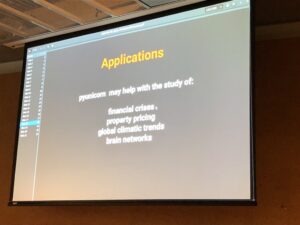 Brain wave activity is a great example of where non-linear analysis comes in handy! @pausanzleon #sypy https://t.co/VfE8ToW4tZ