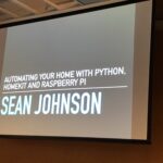 Home automation with @seansonbronson! This is very relevant to my interests. #sypy https://t.co/8gCB8nqd4Z