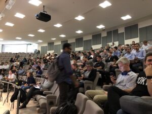 Lots of excitement as the crowd gathers for tonight's big #securitydebate! https://t.co/xBGvnpdLoW