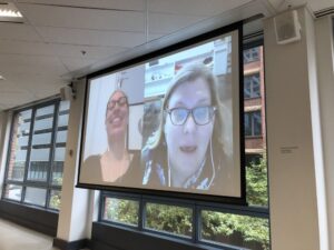 The Sydney folks watching video advice from @sarahmei and @rockbot! @gdcfpday https://t.co/i8sKGYl9QK