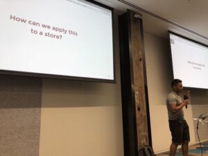 How can we apply concepts from human memory to how you store the state of your React app? Fascinating talk from @ajainvivek. #reactsydney @reactsydney https://t.co/IMgxCbb7i1