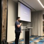 "Because it's a JavaScript library I had to buy a .io domain. That was a really good use of $65..." 😂 @thejameskyle #reactsydney https://t.co/KmUZFAn7oO