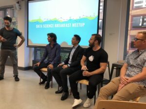 Interesting range of companies represented on the Sydney Data Science Breakfast panel. @Minervaprojects @kpmgaustralia @GRONADE @VergeLabsAI https://t.co/cIe08PwUd2