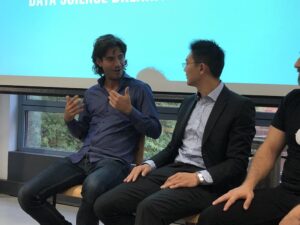 "When the stock market is down, crypto currencies are down, what do you invest in? Maybe pitchforks." #sydneydata https://t.co/rHO0c3J2cf