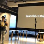 Final talk is by noted Scala fanboy and @CampaignMonitor's own Binzi Cao talking about building a rules engine with Spark SQL. @preactaau https://t.co/D0H4gU5PkS