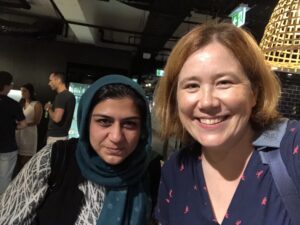 @Asher_Wolf I just met a young woman at a meeting who did speaker training that my company @yow_conf organised last year. She had to give a big preso afterwards at work and NAILED IT. She got a promotion. Her name is Hanieh and I'm so proud we could help her. ❤️ https://t.co/GOBiSArrv5