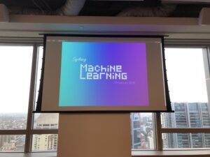 My third data-focused meetup this week! Sydney Machine Learning always draws a big crowd. https://t.co/Kvlto6EUsH