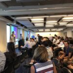 My third data-focused meetup this week! Sydney Machine Learning always draws a big crowd. https://t.co/Kvlto6EUsH