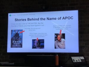 TIL that the founder of @neo4j was a big fan of the Matrix. Learning about APOC, a package of 300 awesome user defined procedures on Cypher... #graphdb https://t.co/NWq2A9DpY4