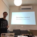 Learning about serverless Haskell, a project that came out of a @seekjobs hackathon! #mhug https://t.co/XqQWvGgc5p https://t.co/XOUVSA3VUb