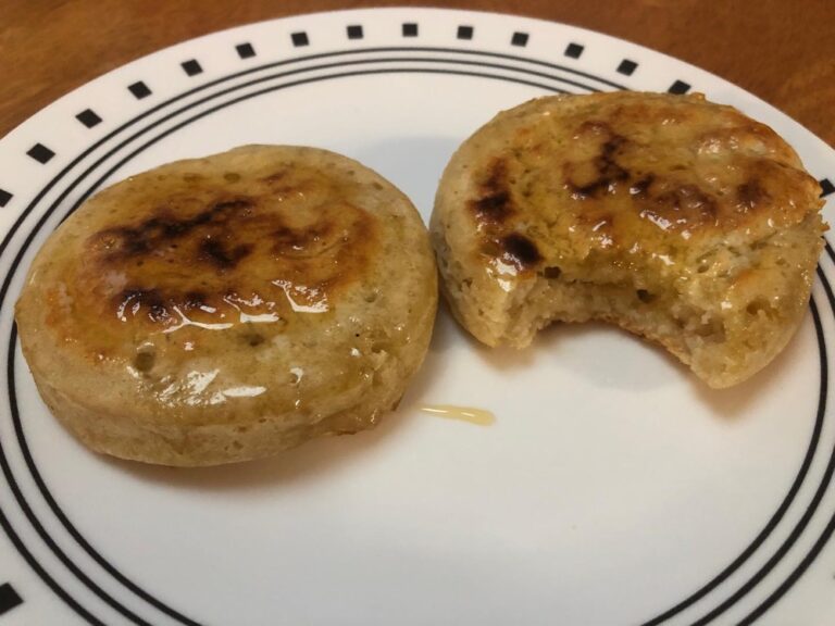 Second iteration of the Snook’s sourdough crumpets. Getting there!!