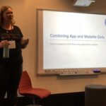 Sarah from @datarunsdeep on combining app and website data using R. Looking forward to a beginner intro to R! #measurecamp https://t.co/zrPPEClEi1