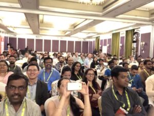 “Who’s excited to see @jeffpatton?” Massive cheer. “See? He was worried people would leave. I put him last because I knew it would make people STAY.” 😂 @nashjain #AgileIndia2018 https://t.co/rll3i4YAUD